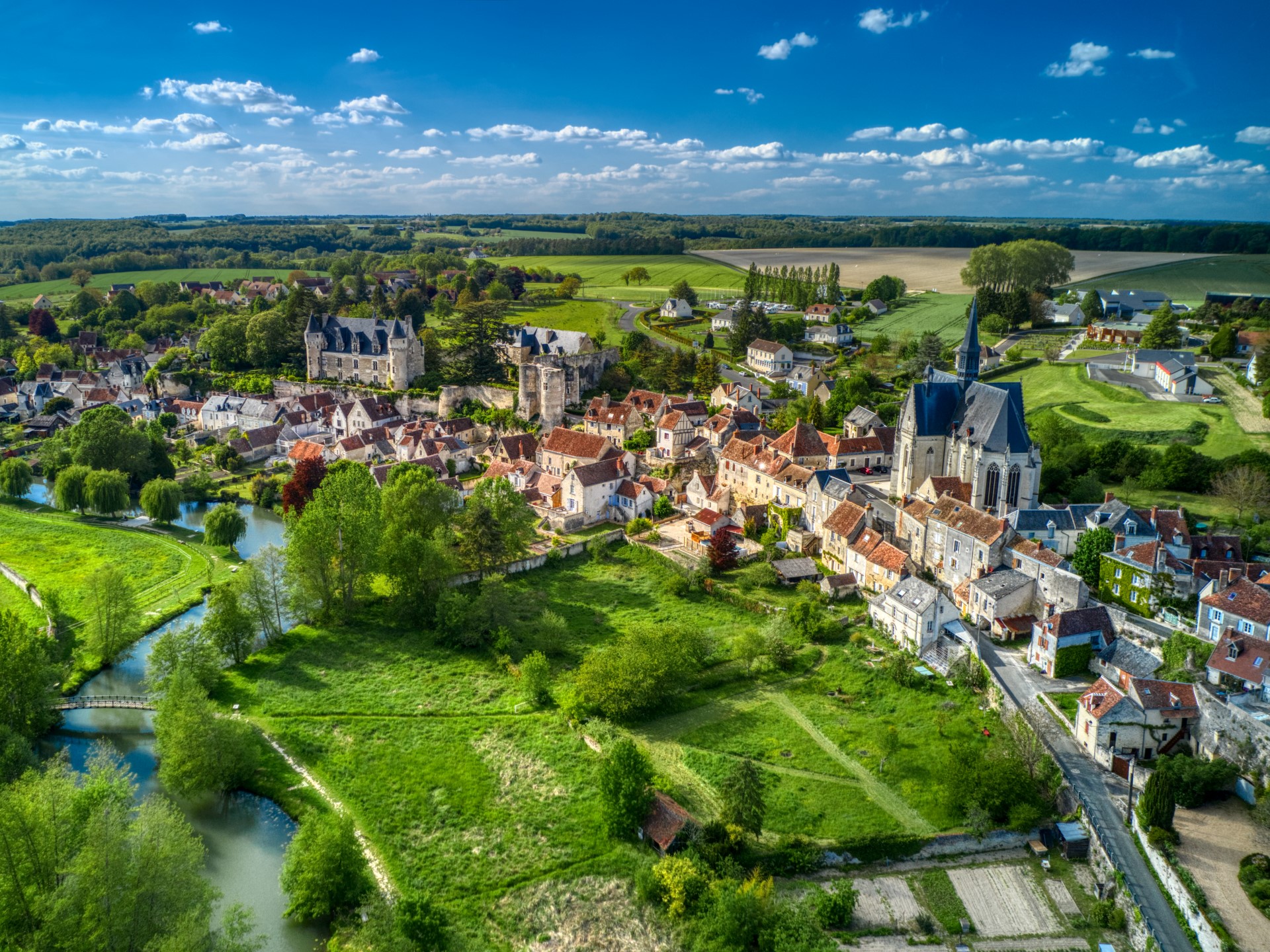 Les plus beaux villages en Sud Touraine