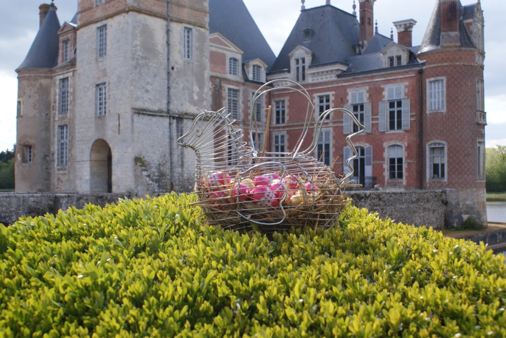 Chasse aux oeufs de Pâques au Château de la Bussière