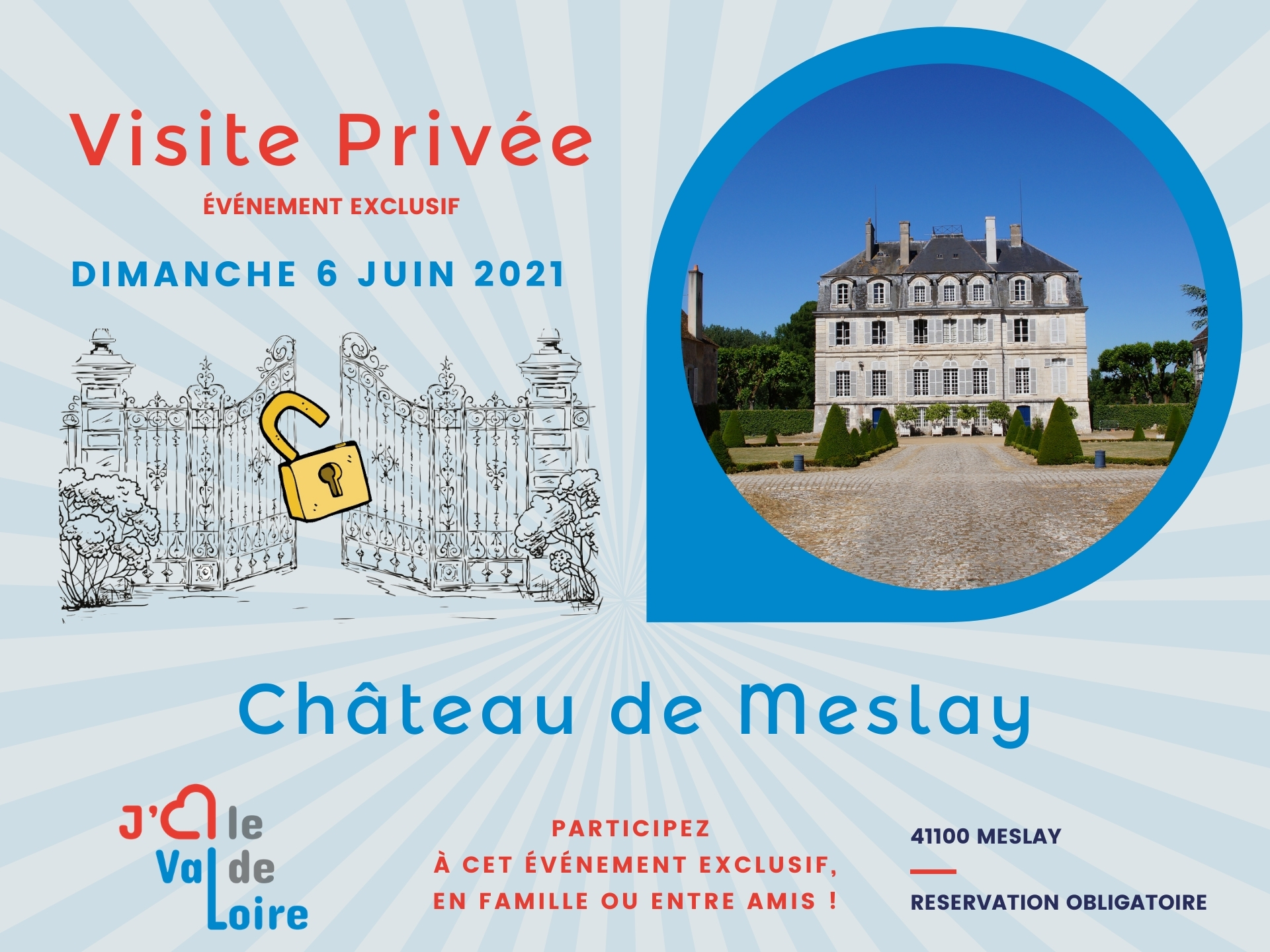 Visite privée du Château de Meslay 41