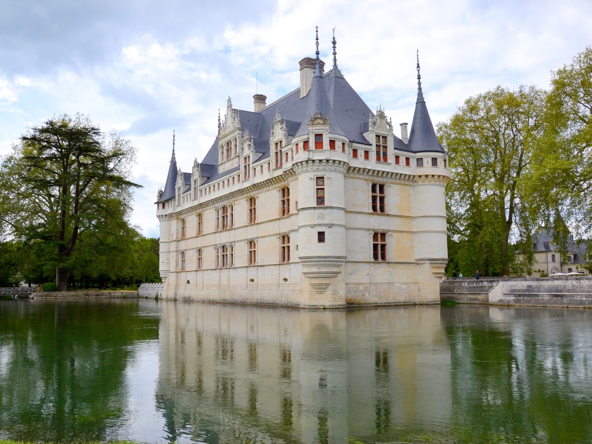 Le Château d'Azay-le-Rideau à visiter près de Tours