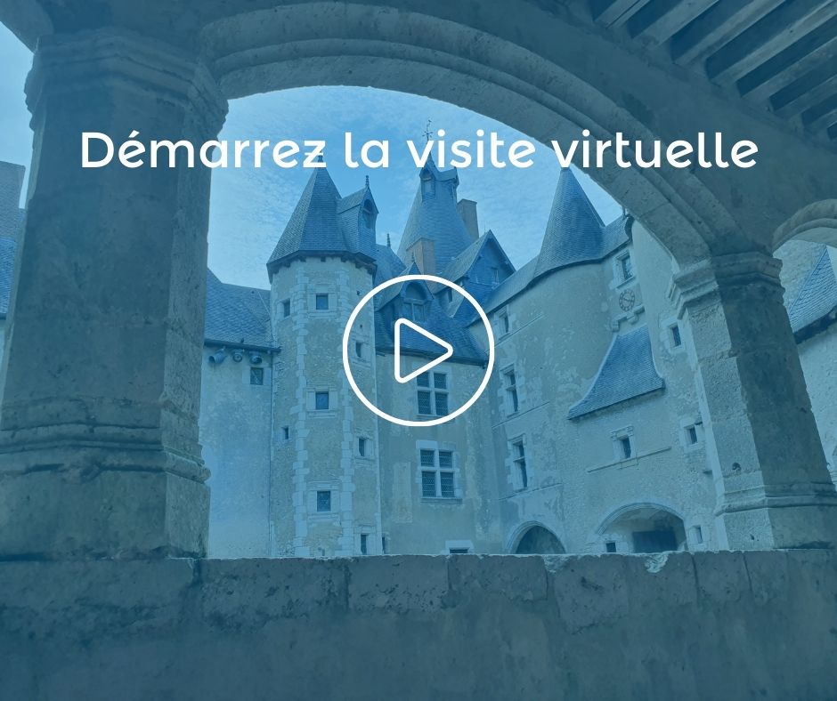 Visite virtuelle du Château de Fougères-sur-Bièvre