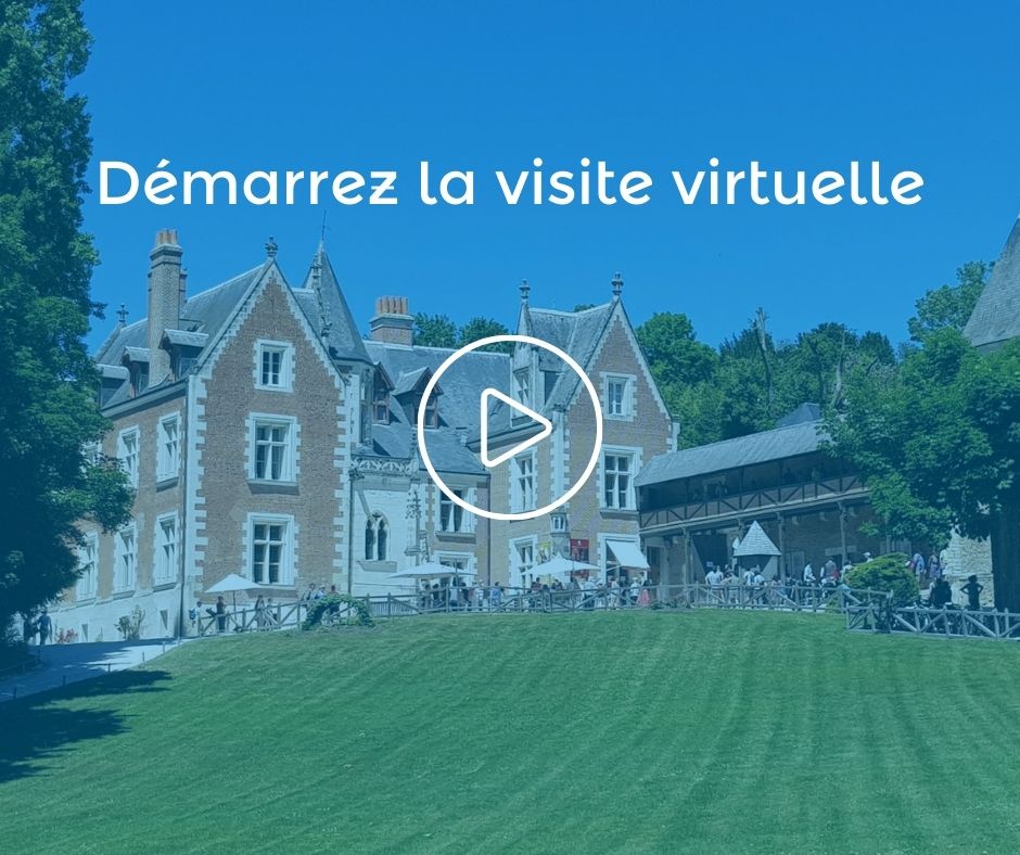 Visite virtuelle du Château du Clos Lucé