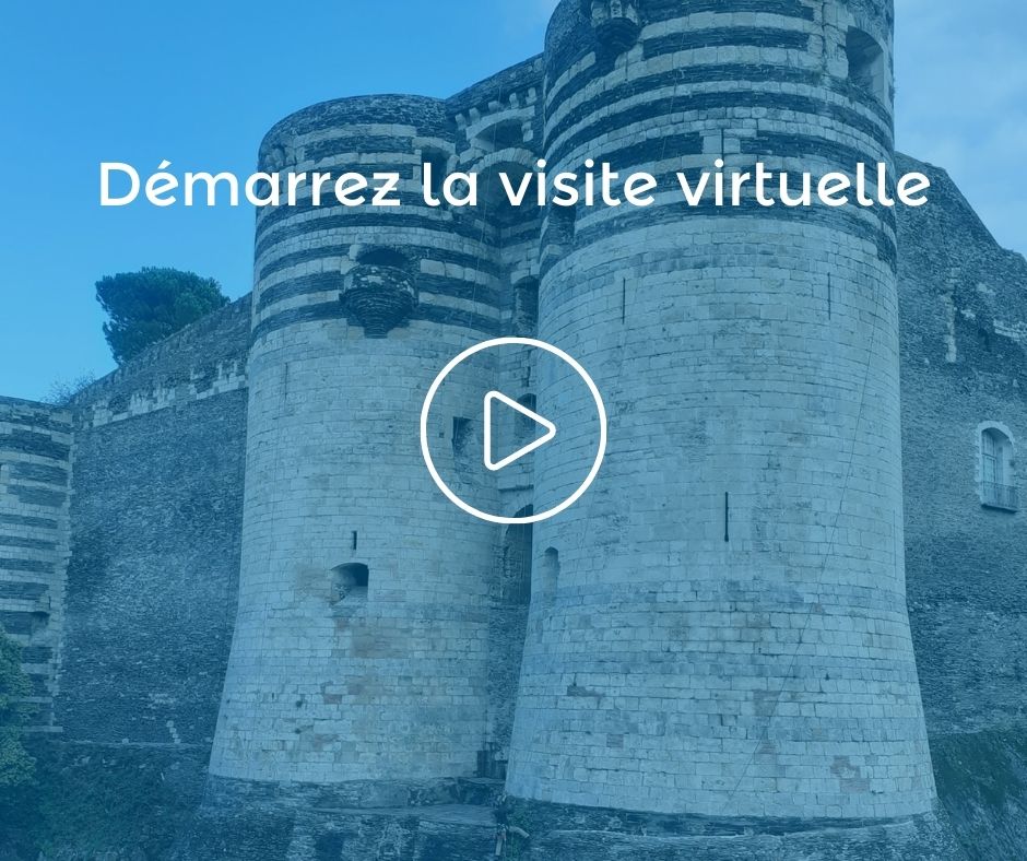 Visite virtuelle du Château d'Angers
