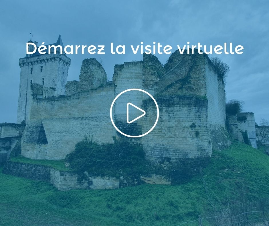 Visite virtuelle de la Forteresse Royale de Chinon