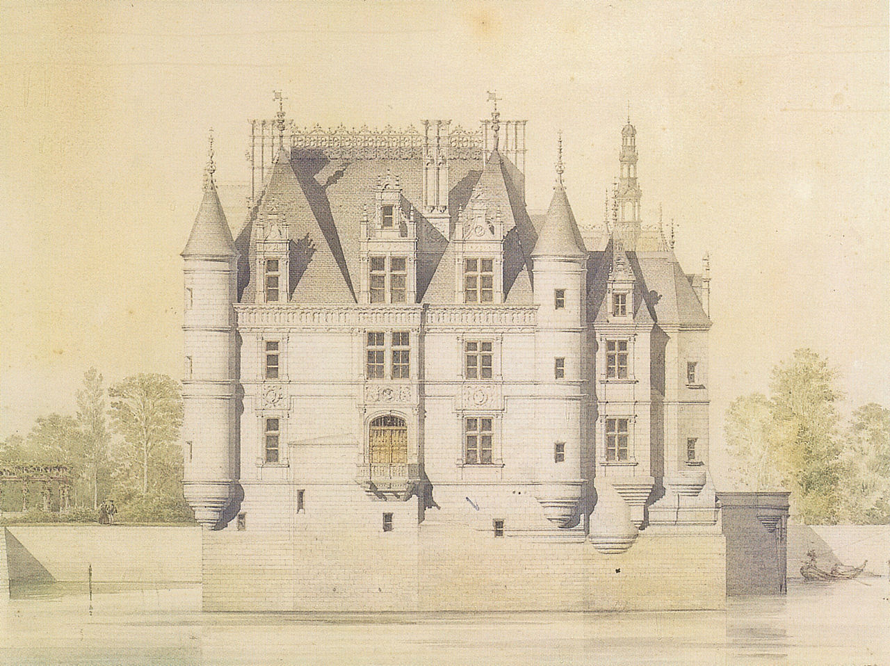 Histoire du Château de Chenonceau vers 1555