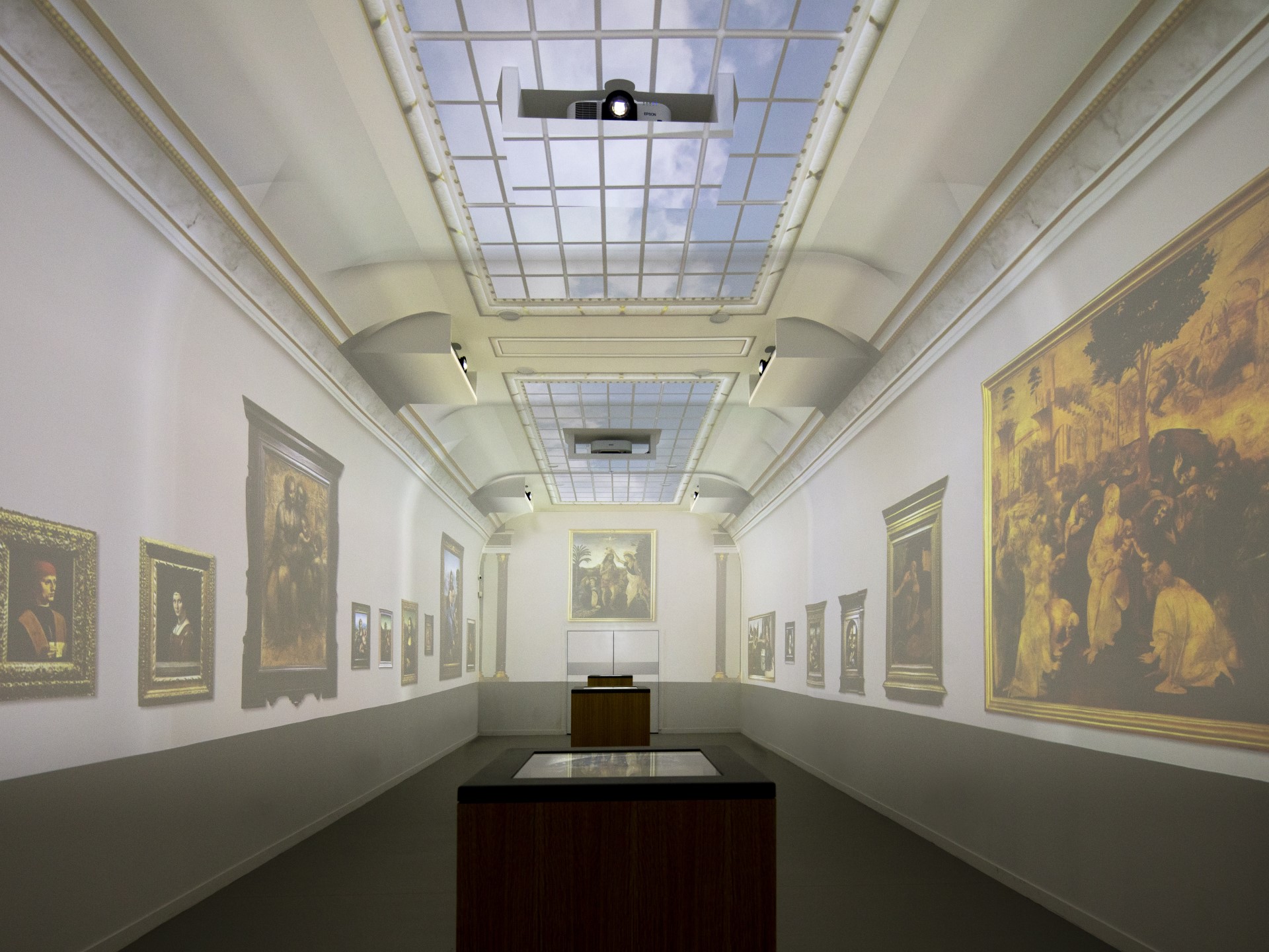 Galeries Léonard de Vinci peintre et architecte au Clos Lucé