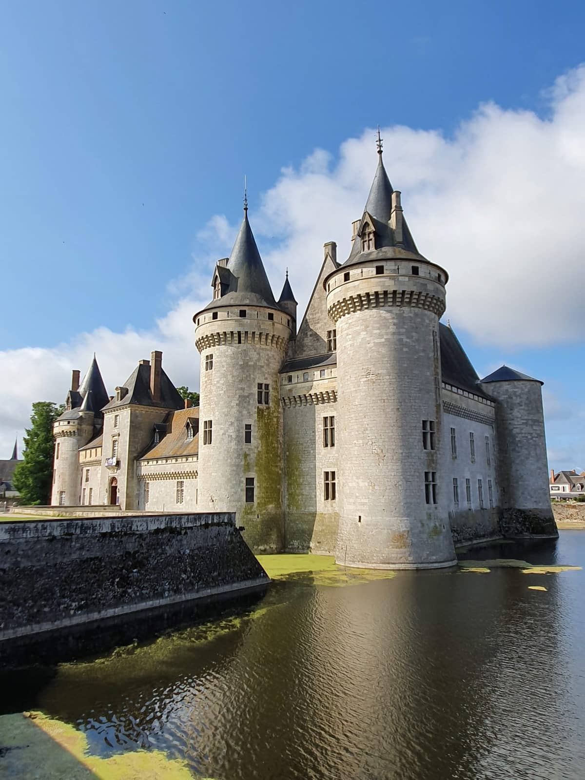 Vue extérieure du Château de Sully sur Loire