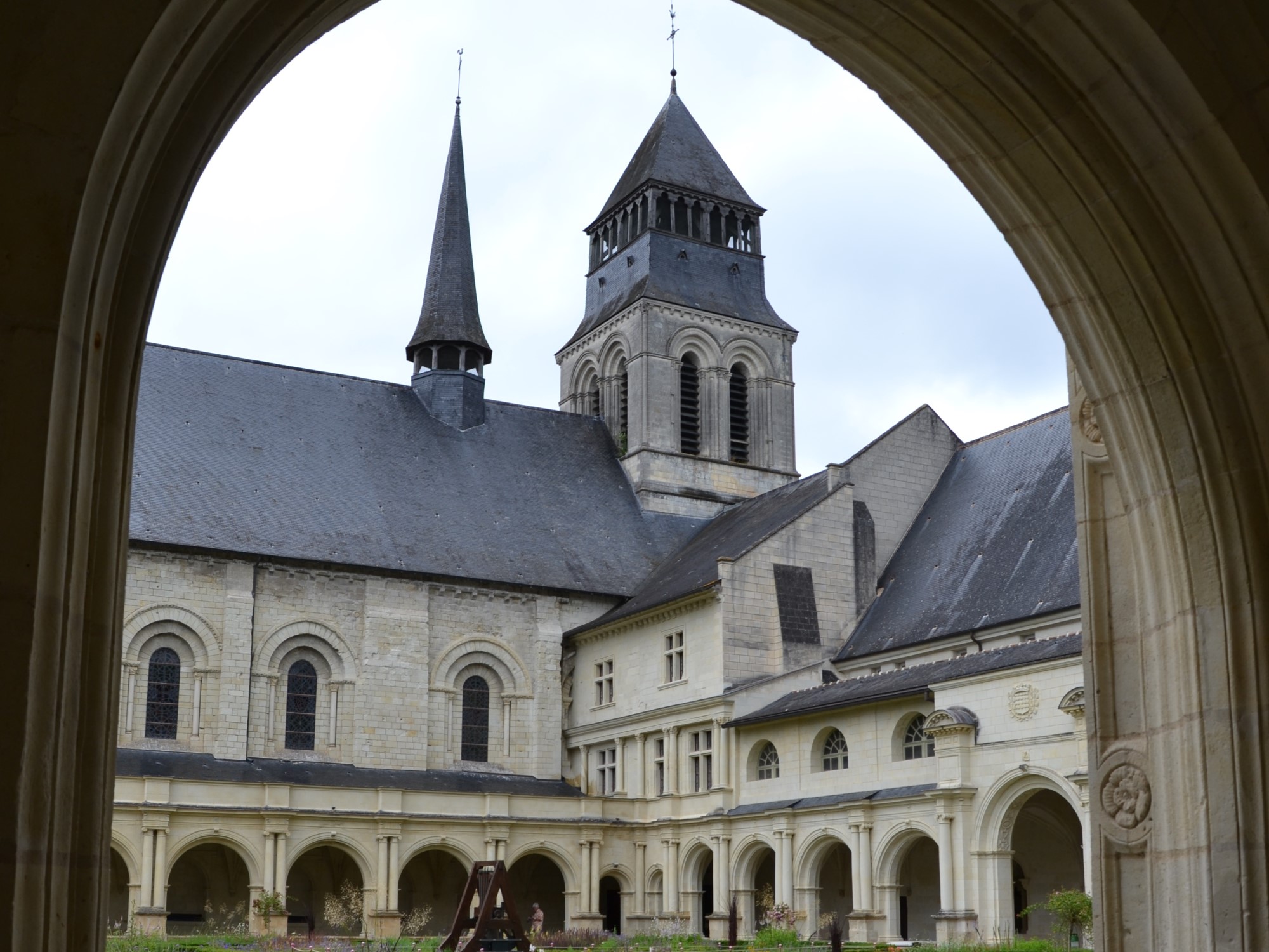 La chute de l’Abbaye de Fontevraud